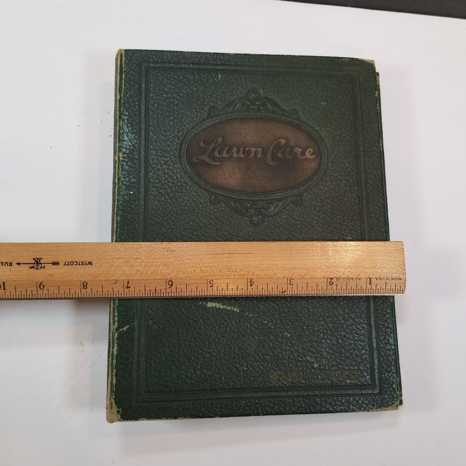 Vintage Scotts Lawn Care Binder Copyright 1937 O M Scott & Sons Co Marysville OH