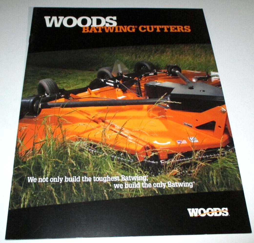 *Woods Batwing Cutters / Mowers Sales Brochure Models BW12 thru BW1620X 2015