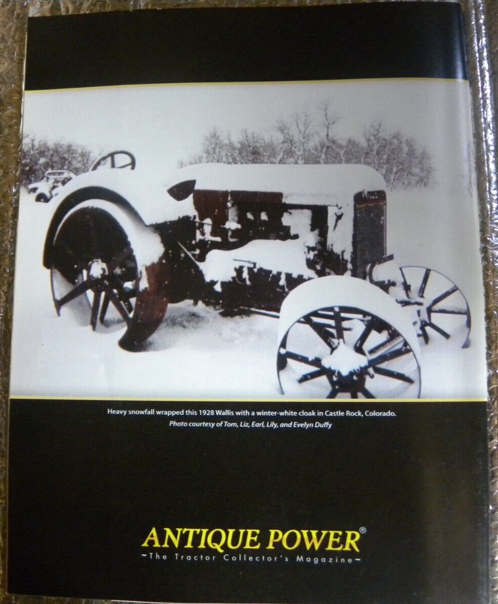 ANTIQUE POWER Magazine January February 2011 Harris Challenger Tractor Cover