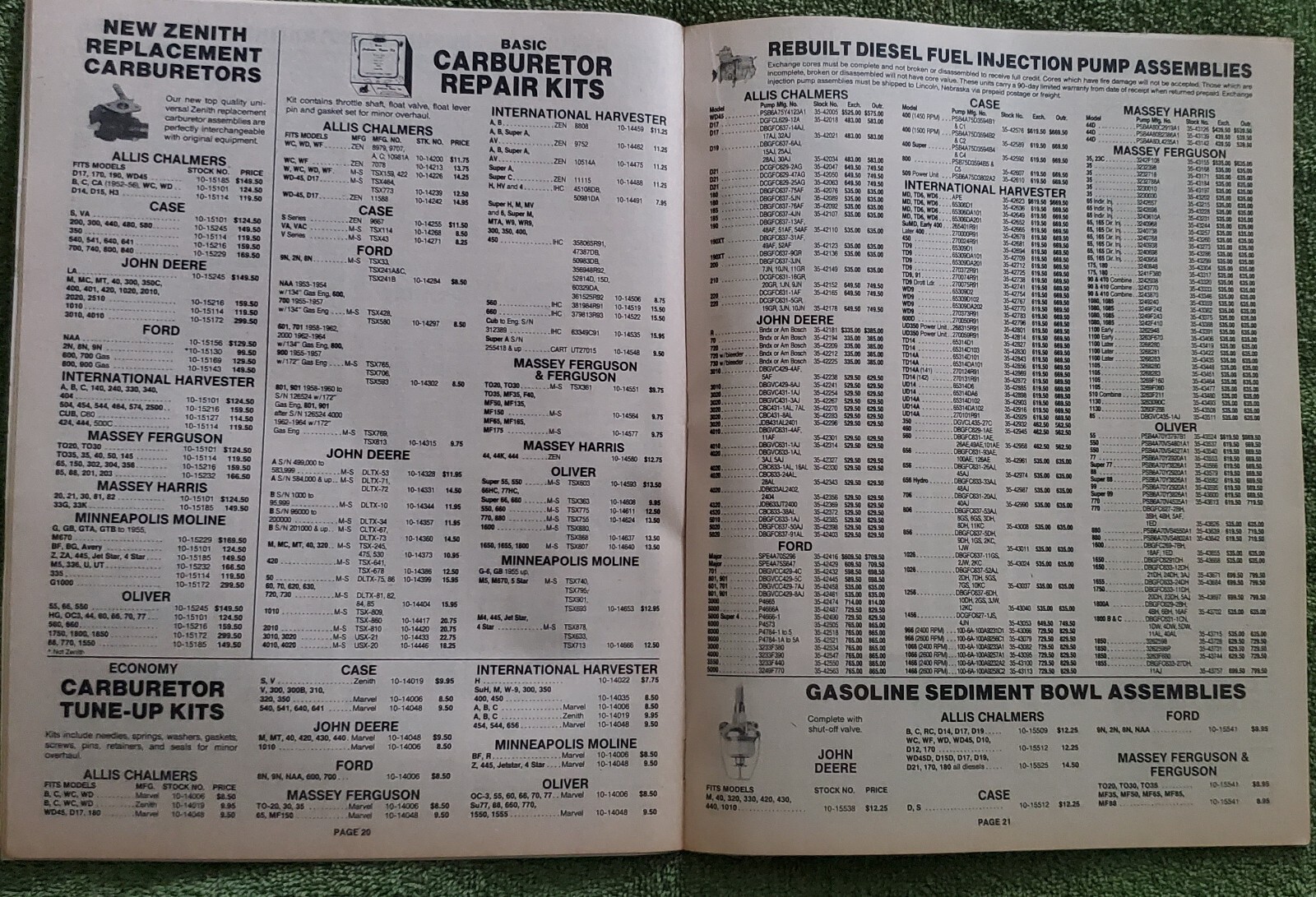 Joe Goodman Tractor Parts Catalogs