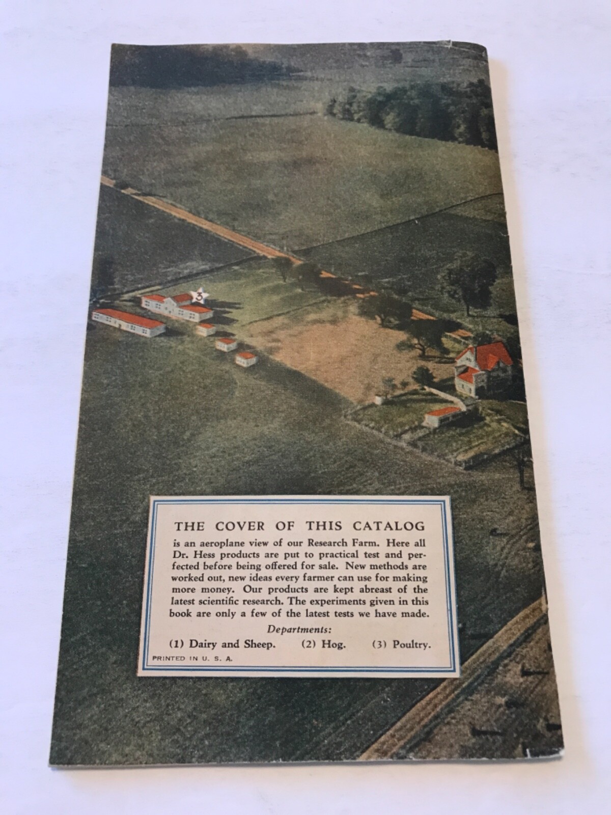 Dr Hess Products 1929 Catalog Ashland Ohio