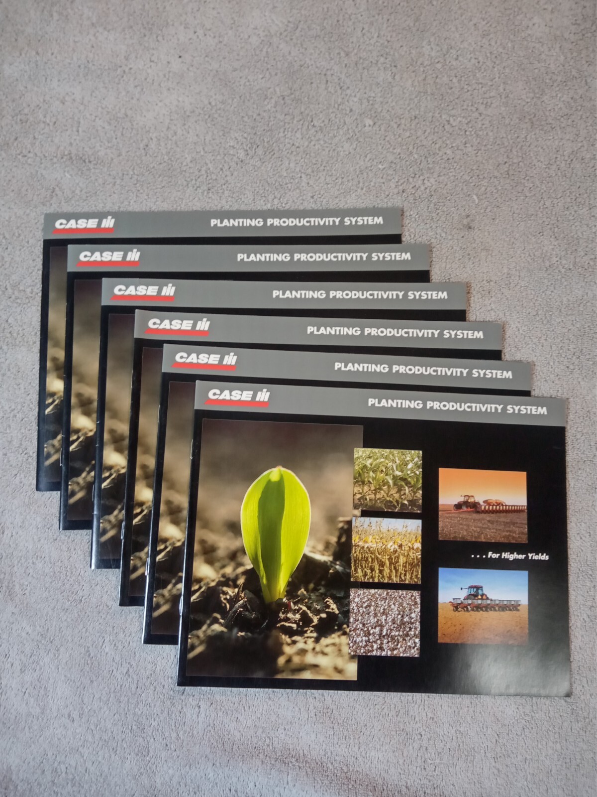 Case IH Planting Productivity System Sales Brochures. Lot Of 6. 2003-2004.