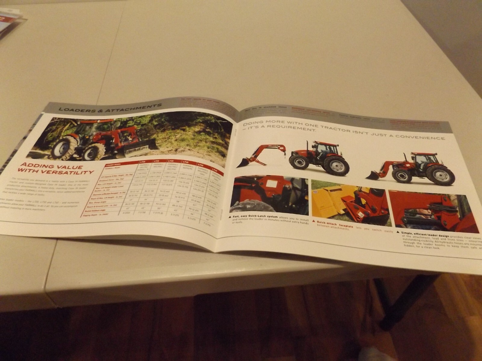CASE-IH FARMALL SERIES UTILITY TRACTORS 50-90 PTO HP, LIT # CIH4220810