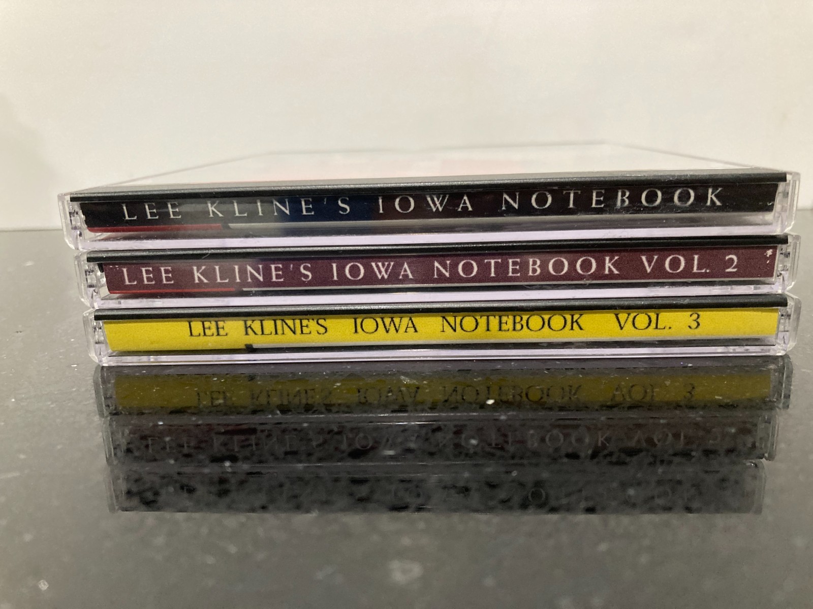 Set of 3 Lee Kline&rsquo;s Iowa Notebook CD&rsquo;s