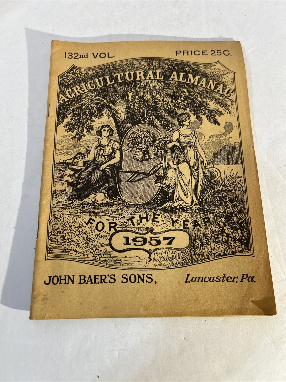 Agricultural Almanac Lot Of 16, Plus One Royster’s Almanac 1962