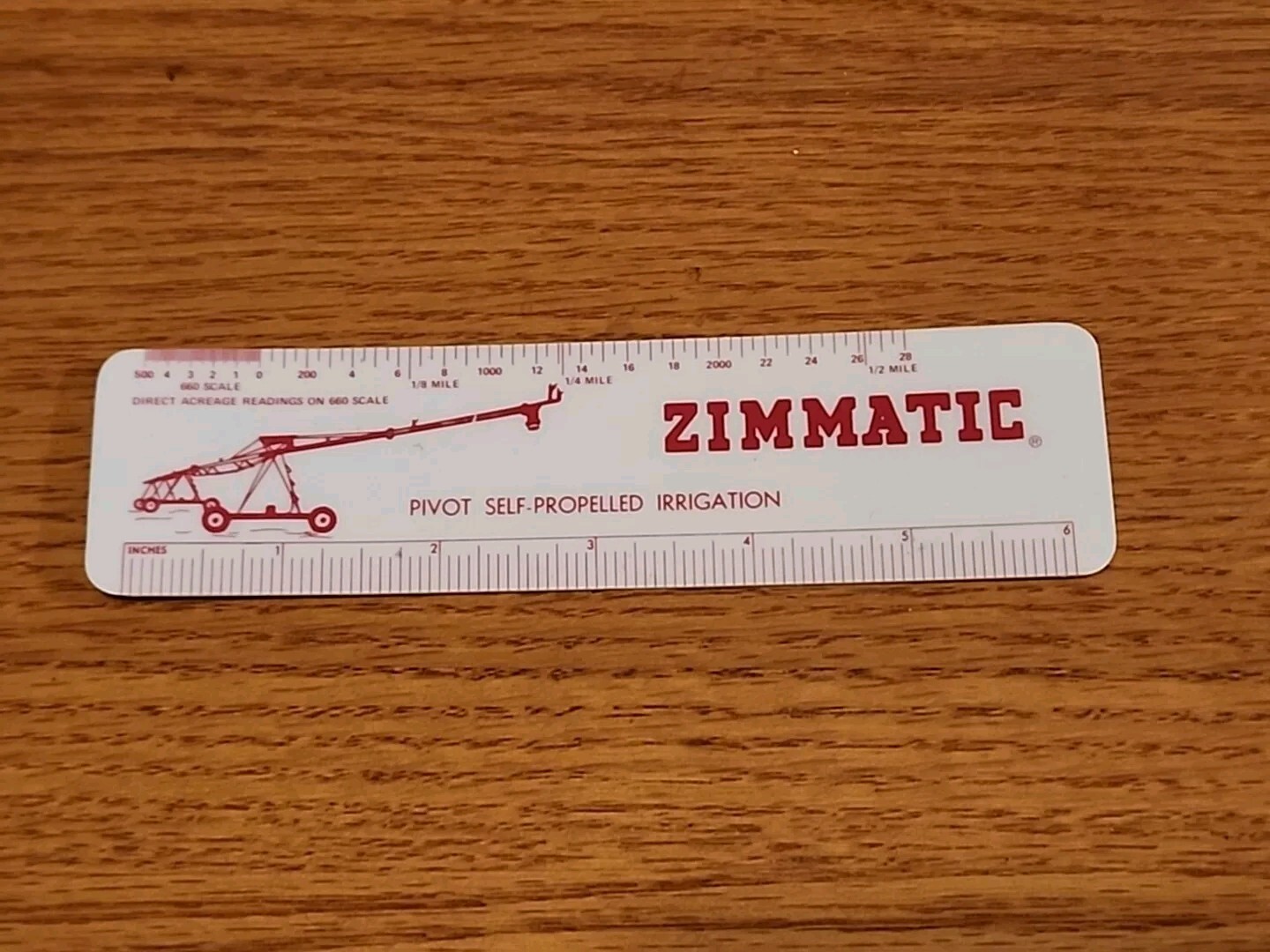 Vintage Lindsey Zimmatic Ruler Lindsay NE Amarillo TX