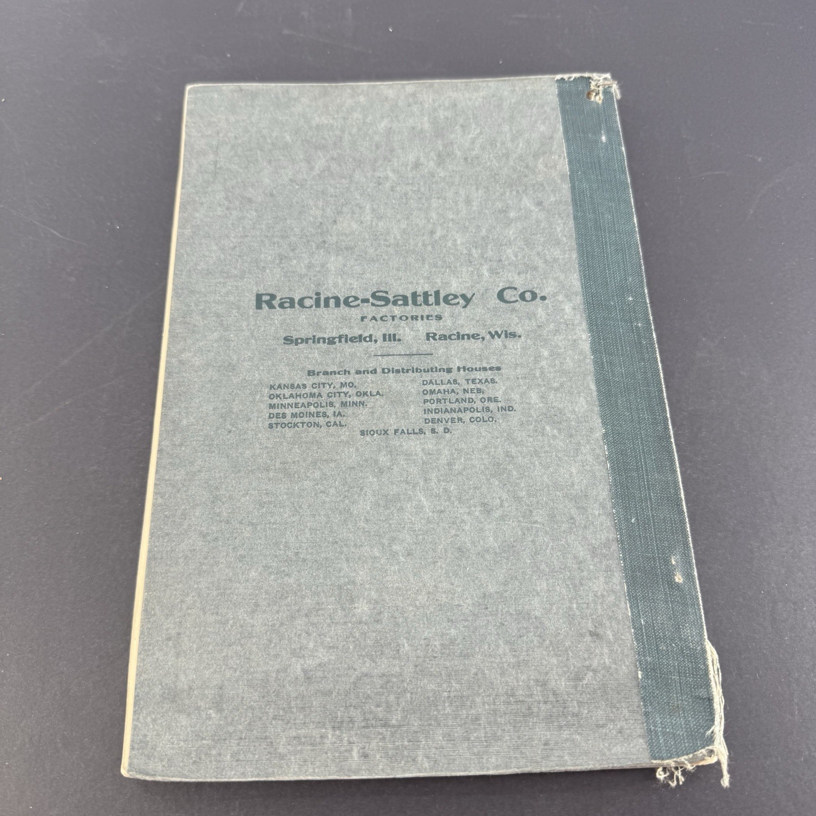 1911 Repairs For Sattley Agricultural Implements Illinois Price List For Repairs
