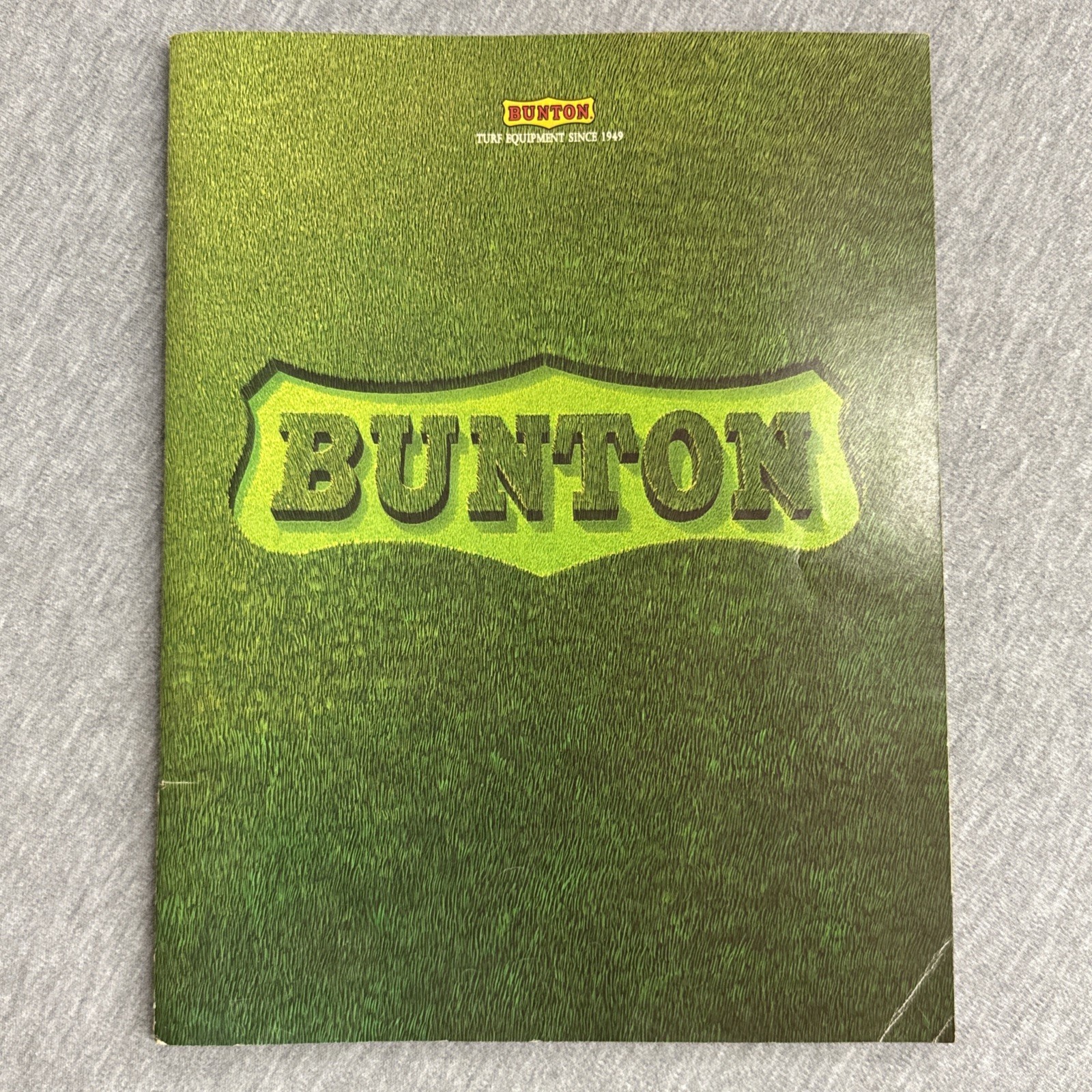 Vintage Bunton Lawn Mower Power Equipment Catalog