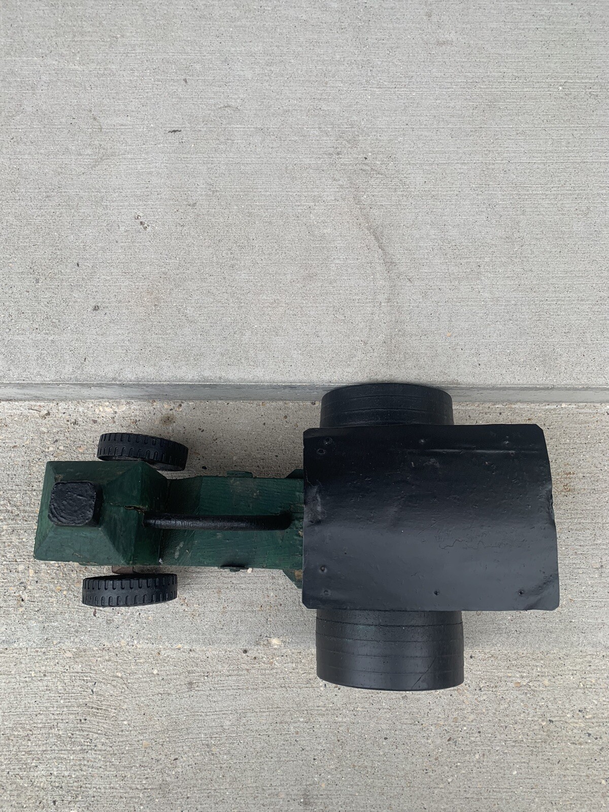 Vintage Rumley Oil Pull Tractor Oil Folk Art Collectible Tractor