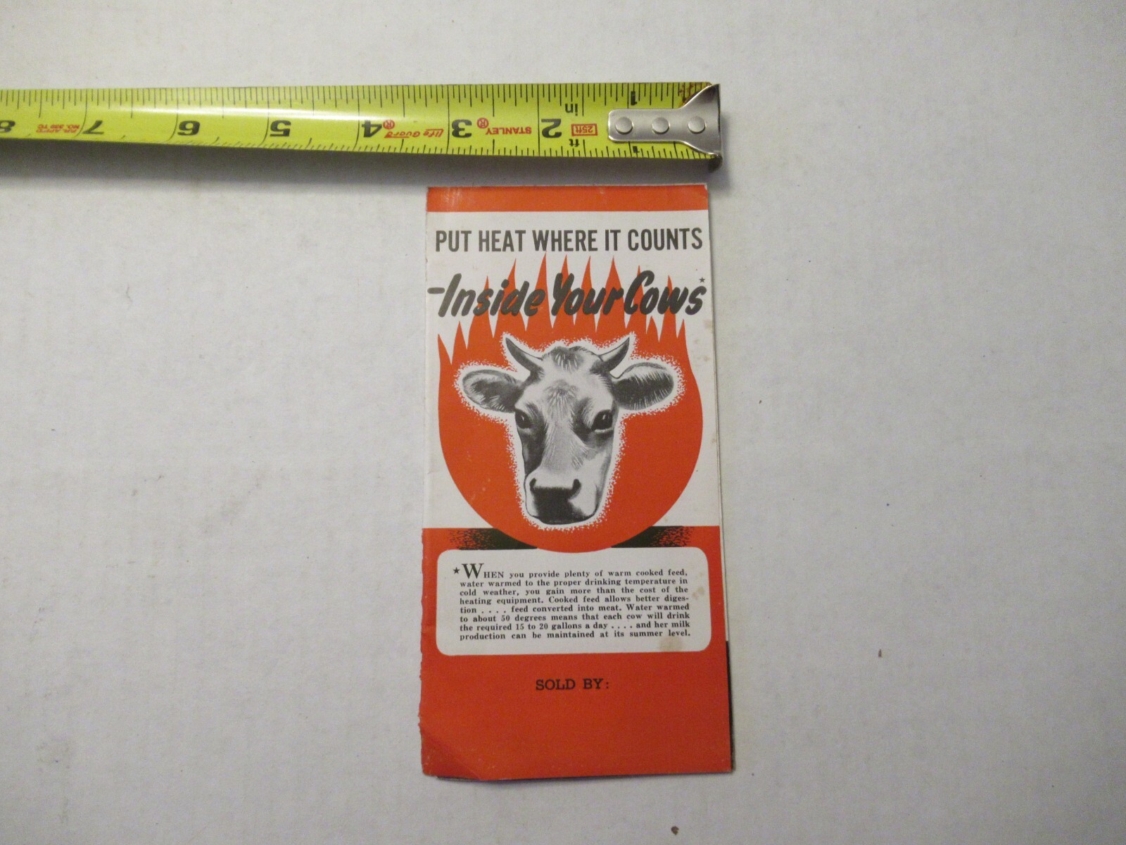 Hudson Manufacturing Co. Advertising Hog Waterers Heaters.