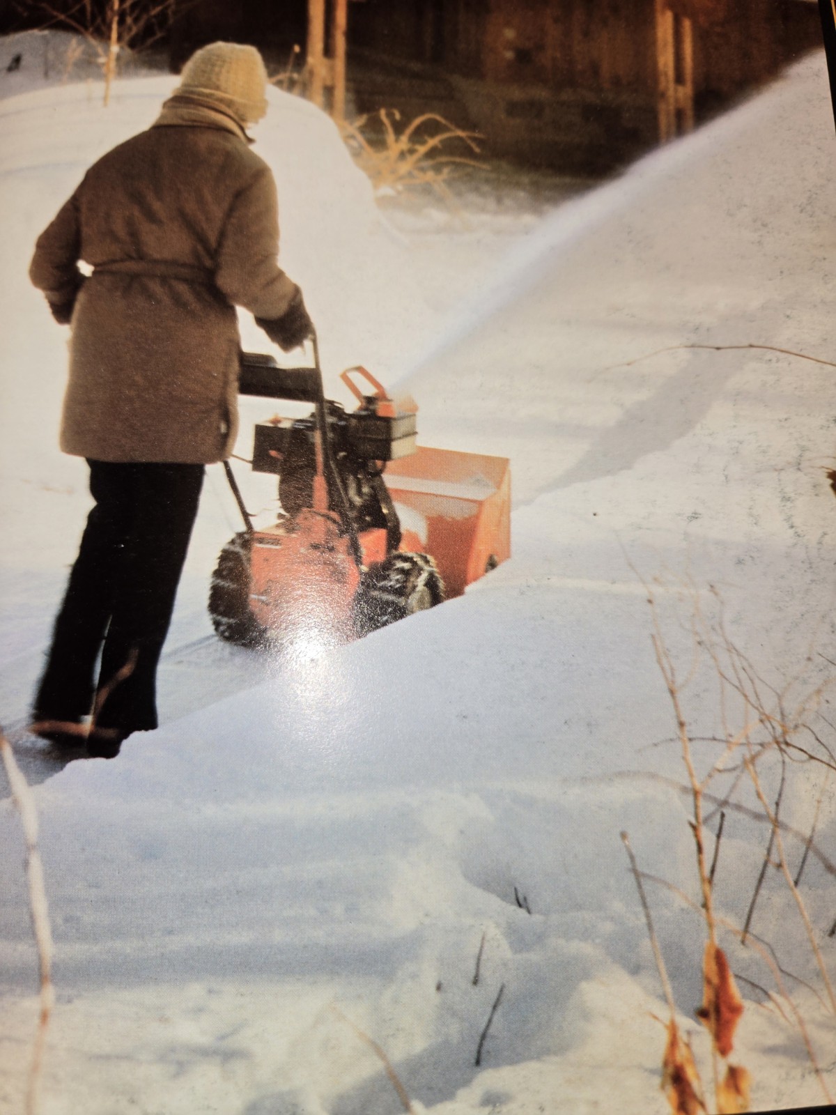 2 1983 ARIENS DEALERSHIP ADVERTISING BROCHURES SNO-THRO TRACTORS & SNO-THROS