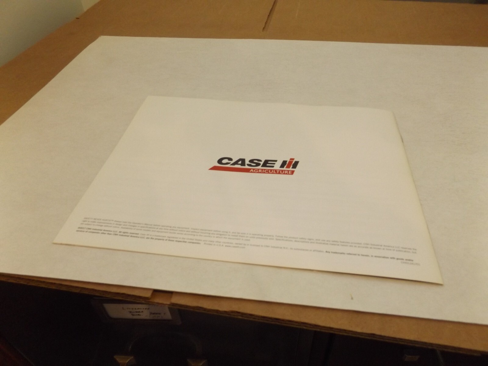 CASE-IH EARLY RISER 2160 LARGE FRONT FOLD PLANTER, LIT. # CIH01241701 2017