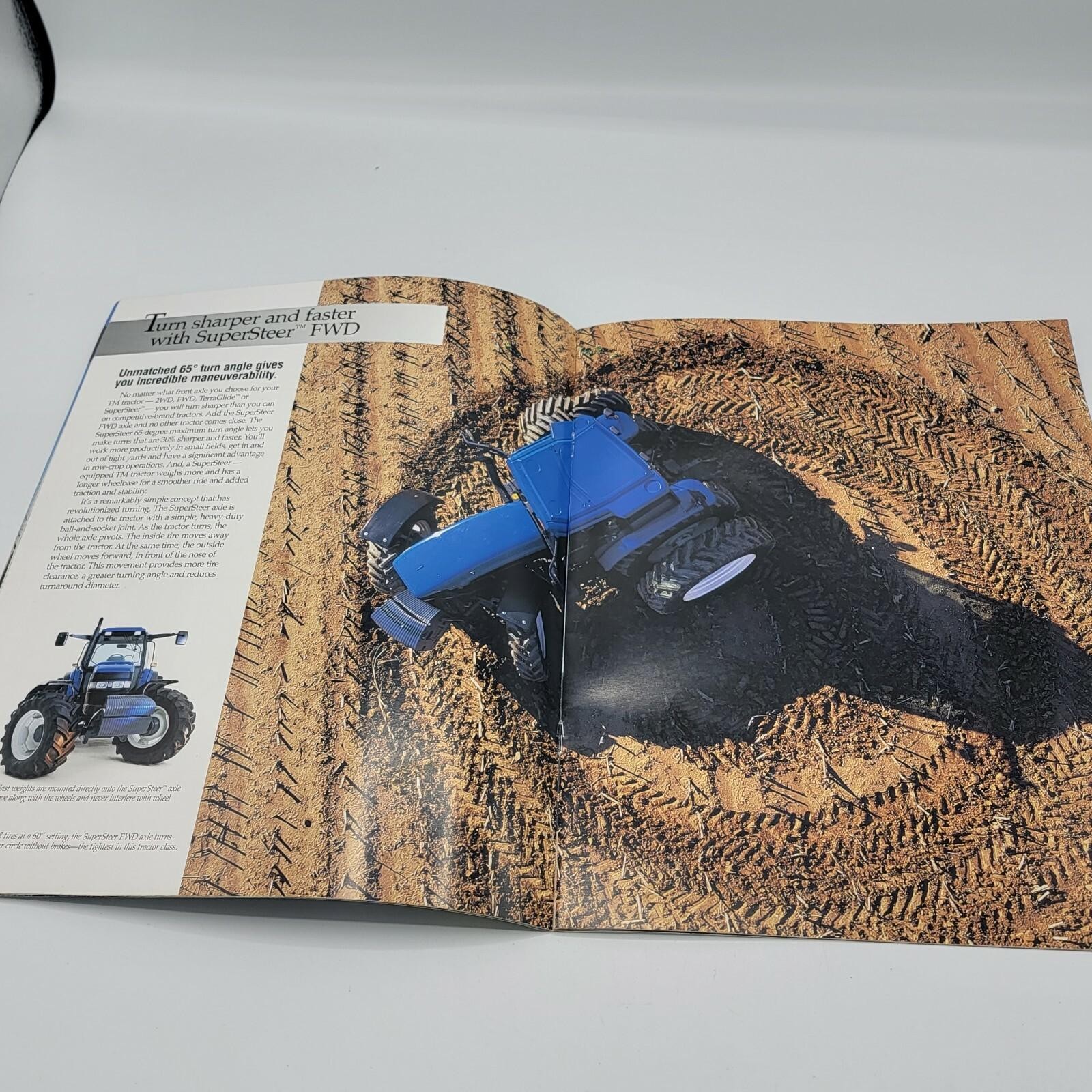 New Holland 95 to 160 PTO hp Tractors Sales Brochure TM120 TM130 TM140 – TM190