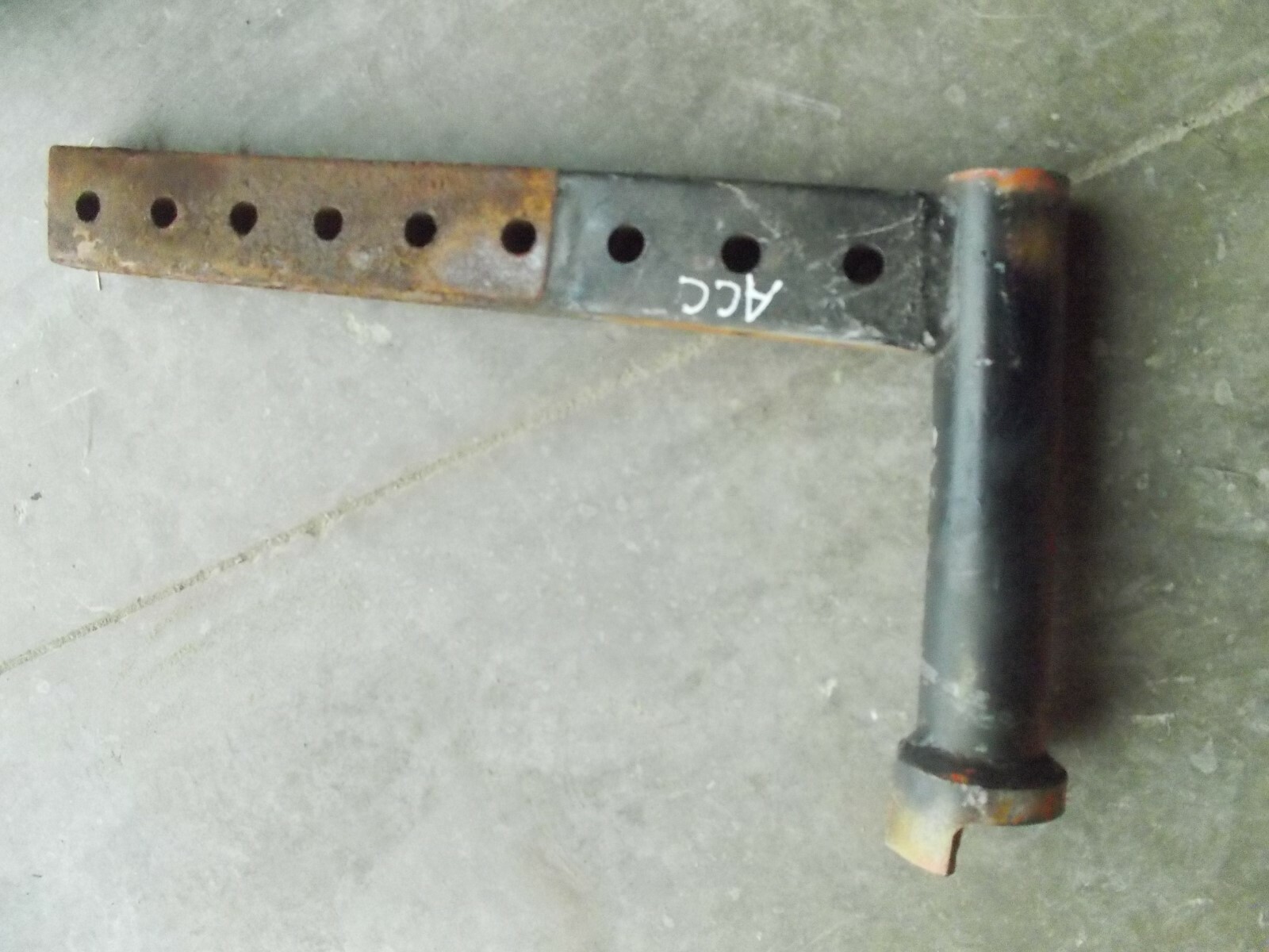 Allis Chalmers C Tractor factory Square wide front end spindle holder bracket (K