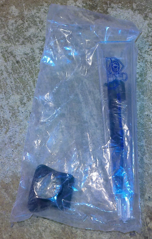 7&Prime; plastic rain gauge GCA insurance services in the package new