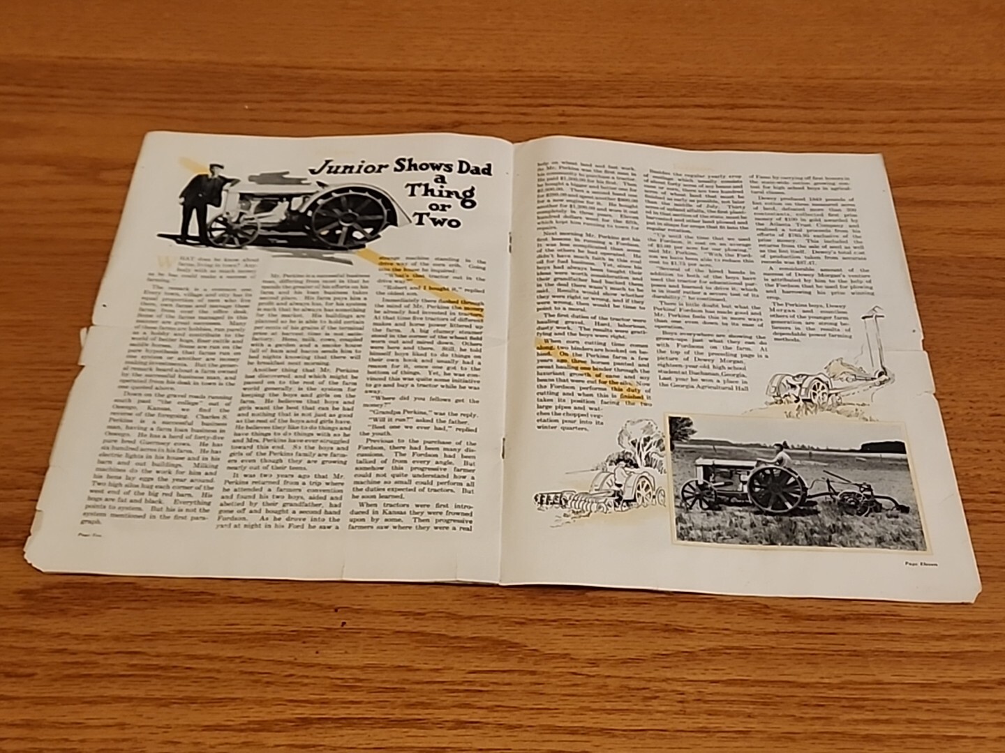 The Fordson Magazine September October 1924 Vintage Original