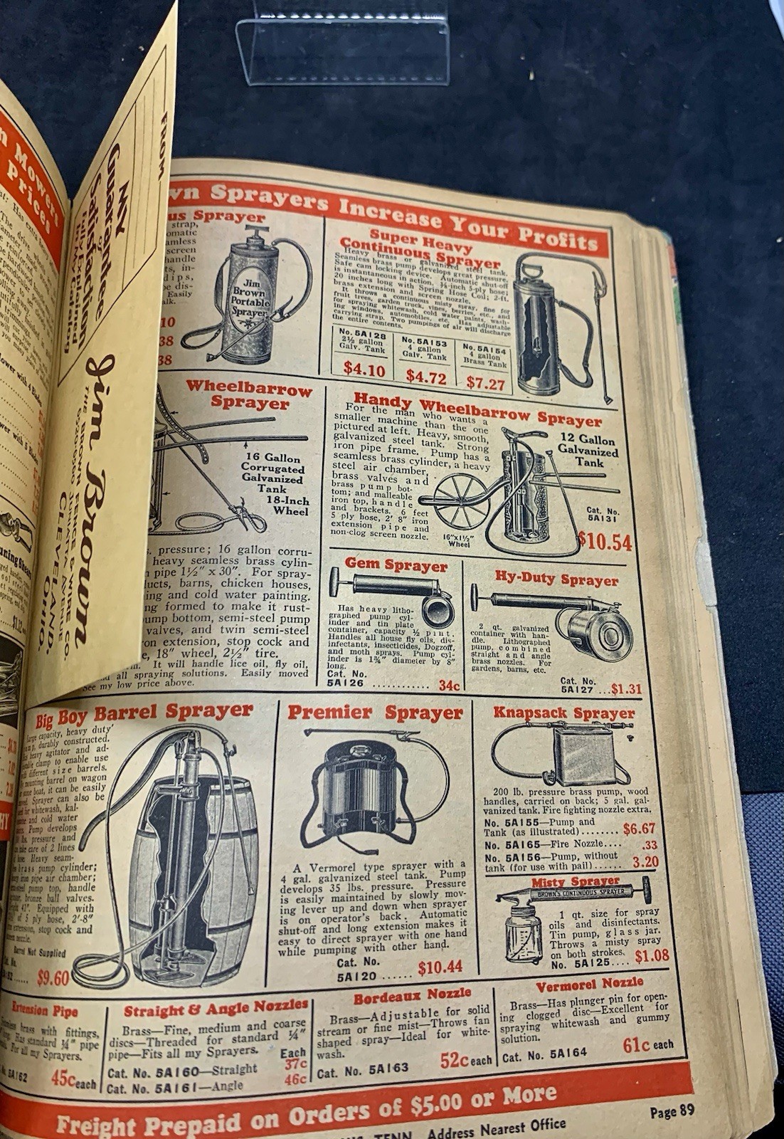 JIM BROWN&rsquo;S 1935 BARGAIN BOOK – THE BROWN FENCE & WIRE CO.- Catalog