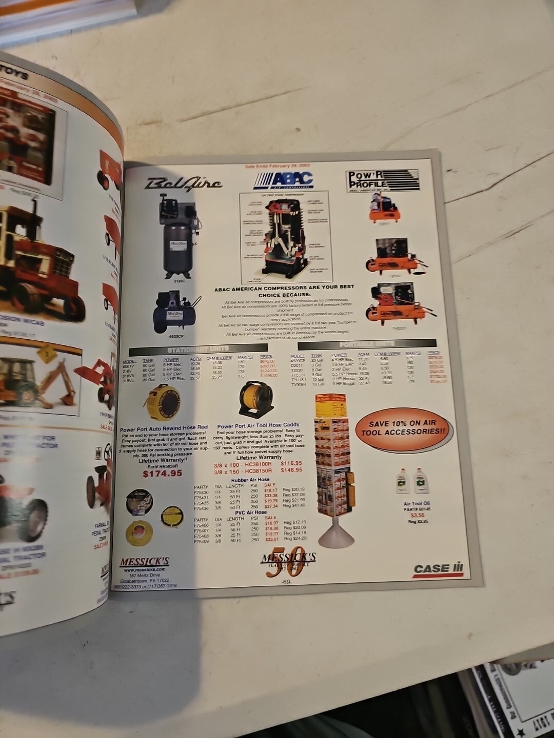 Messick&rsquo;s Farm Equipment 50th Anniversary Catalog 2002. Pennsylvania