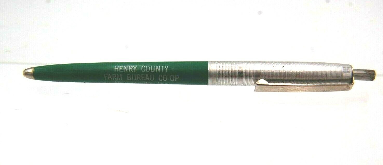 New Castle Indiana Henry County Farm Bureau CO-OP Advertising Click Pen – P1
