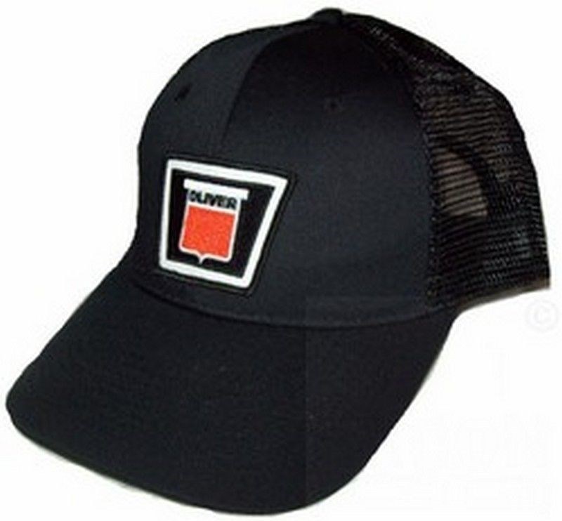 Oliver New Logo Tractor Black Mesh 6p Hat – Cap Gift