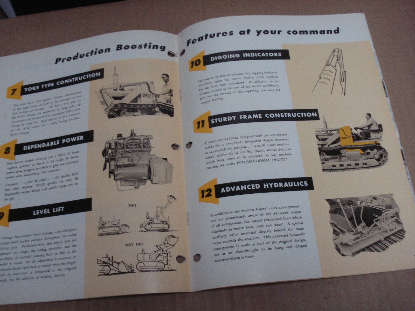 International Canadian Built Crawlers Brochure T-4, T-5, TD-5, TC-5, T DC-5