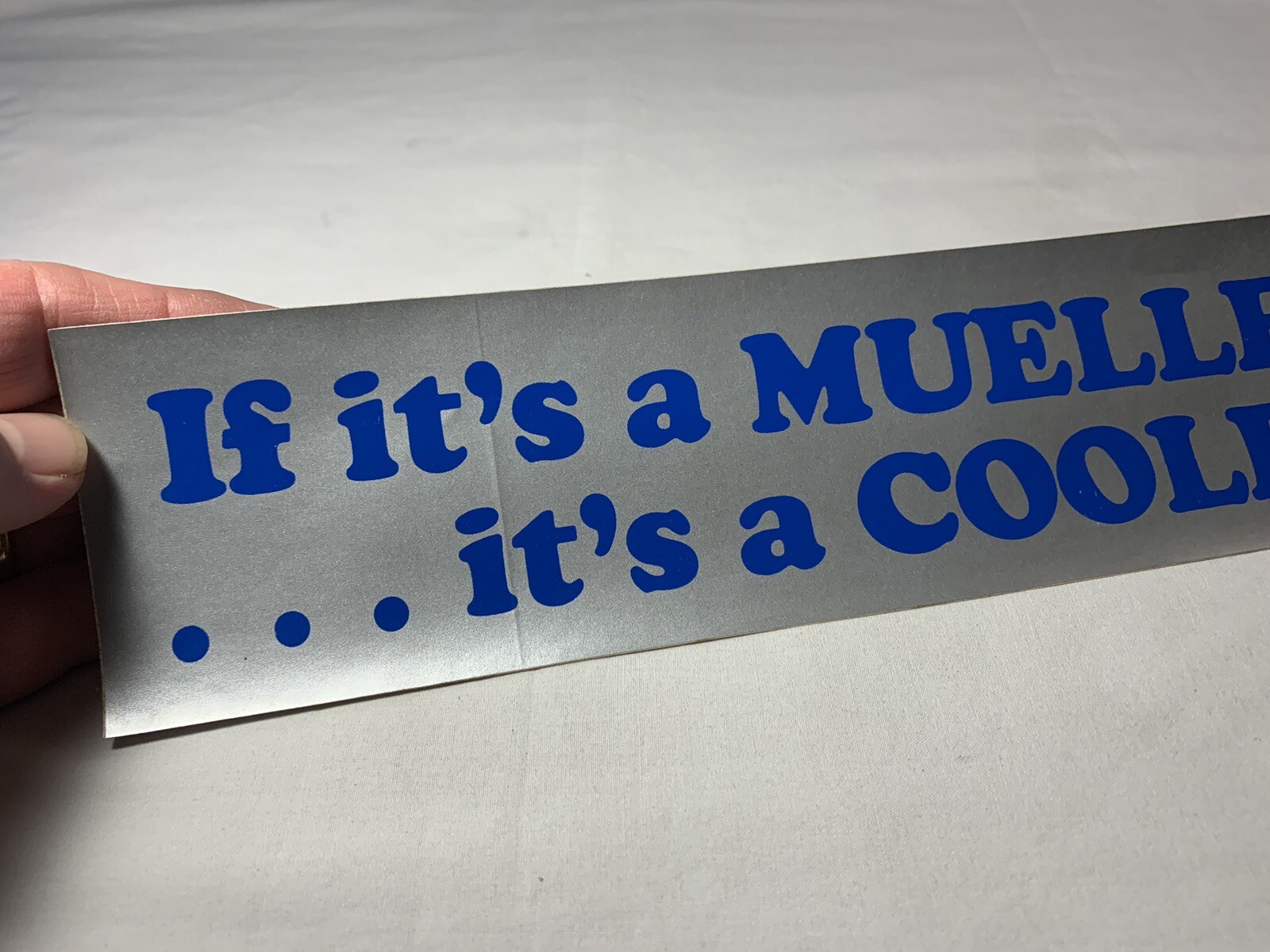 Decal Bumper Sticker If it&rsquo;s a Mueller it&rsquo;s a Cooler Dairy Milk Farm Farming