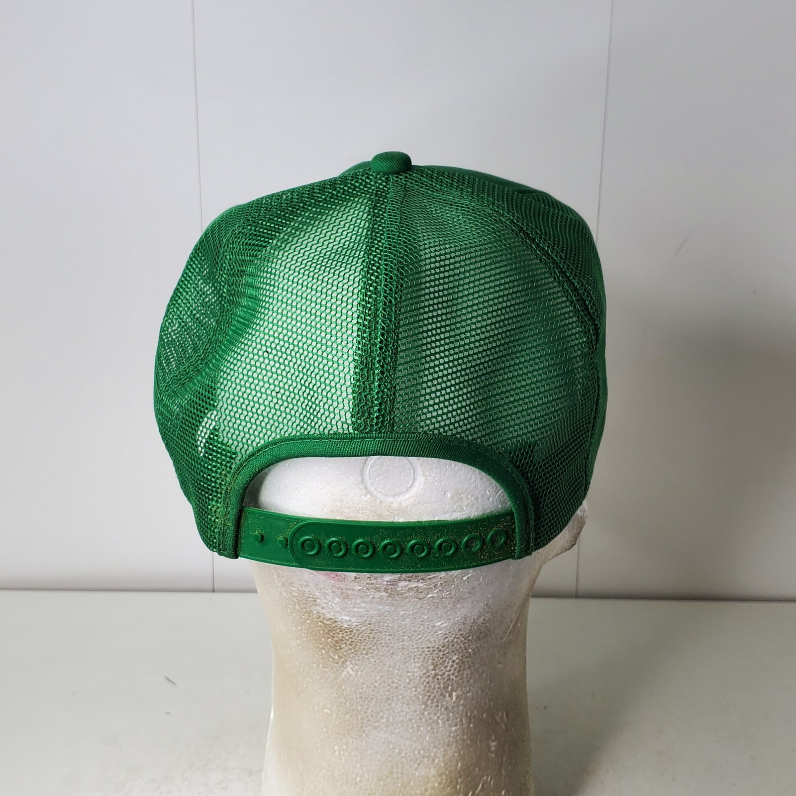 Vintage Eradicane Herbicide Patch Green Trucker Hat K-K Products Agriculture Ad