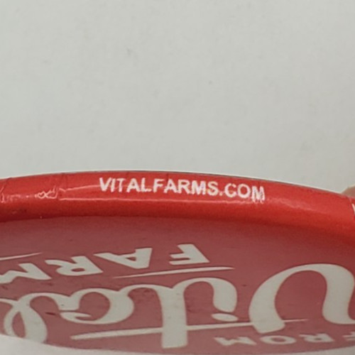 Modern From Vital Farms Chicken Egg Production Farm Promo Advertising Pin Button