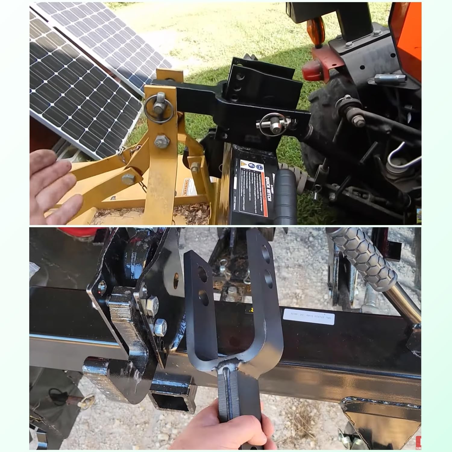 Versatile Quick Hitch Adapter Used to Adjust Top Link Bracket Movements Fits …