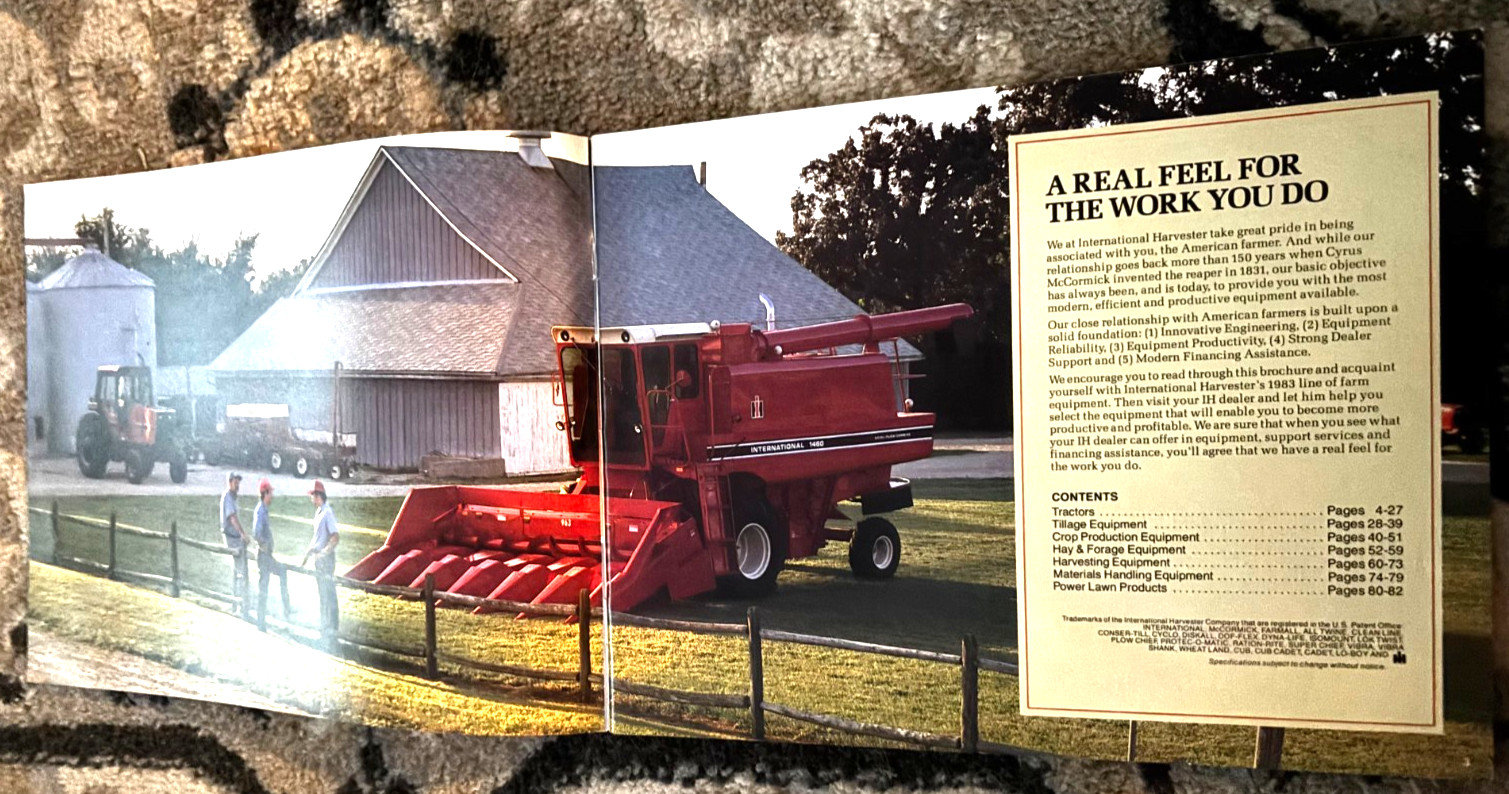 International Harvester Buyers Guide For 1983 Brochure DCPA26