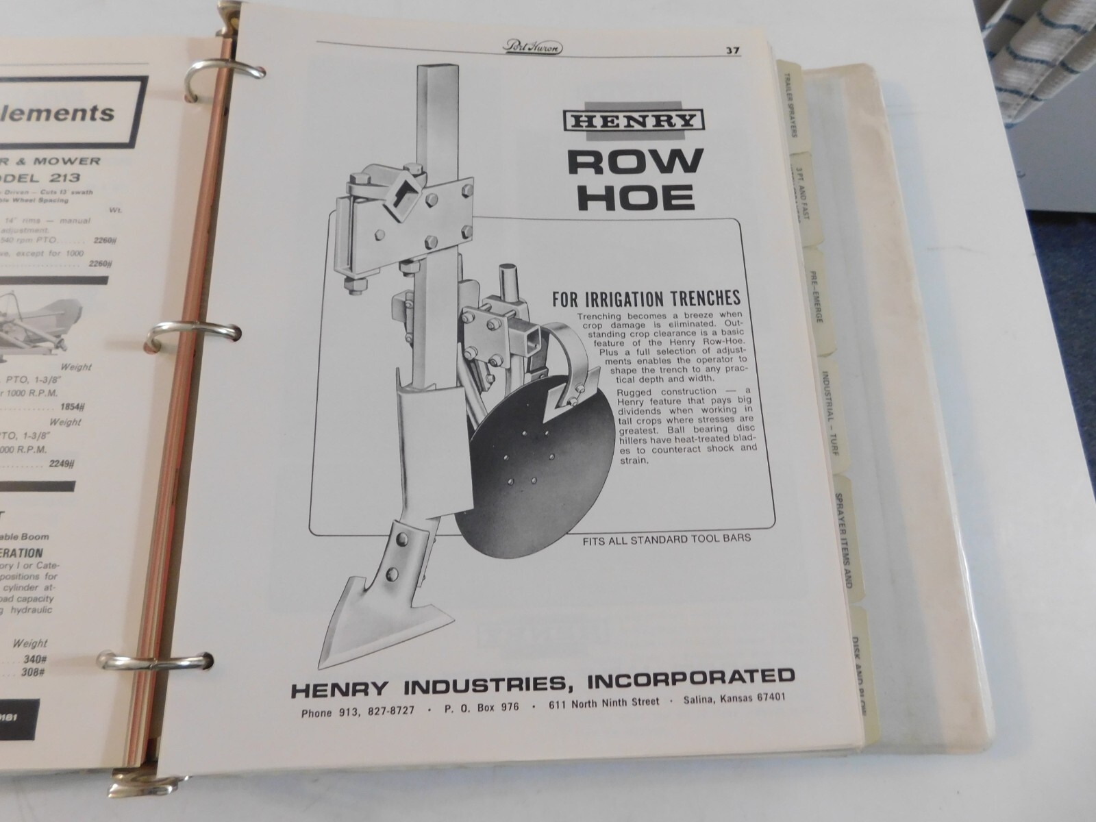 BROYHILL LINE FARM EQUIPMENT BROCHURES EMPIRE PLOW WESTGO LOADERS GANDY DANUSER