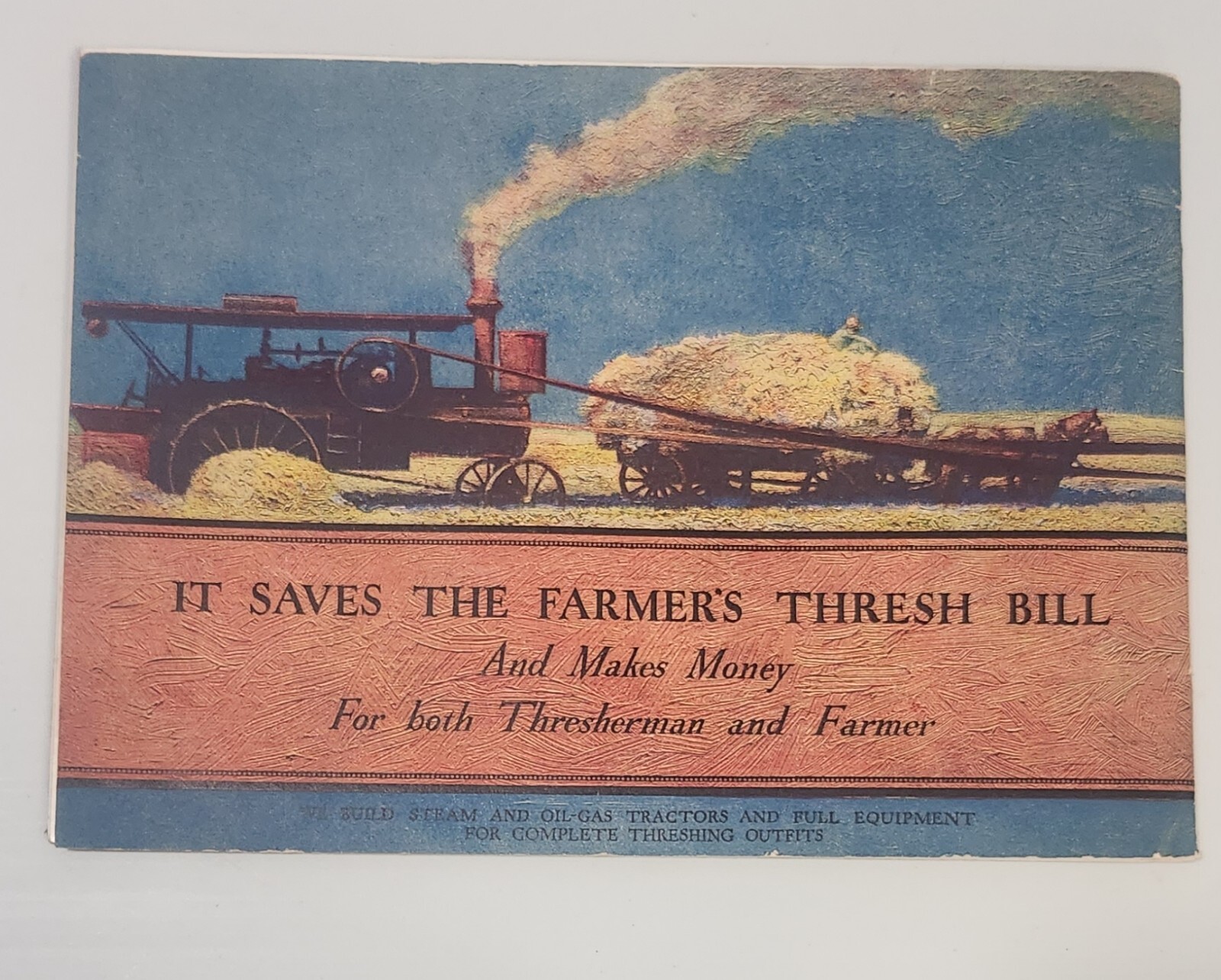 RARE Nichols & Shepard Co. Threshing Machinery Catalog Red River Special Line