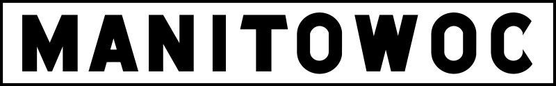 Manitowoc Cranes – American Gopher Wisconsin NEW 28&Prime; Wide Sign USA STEEL