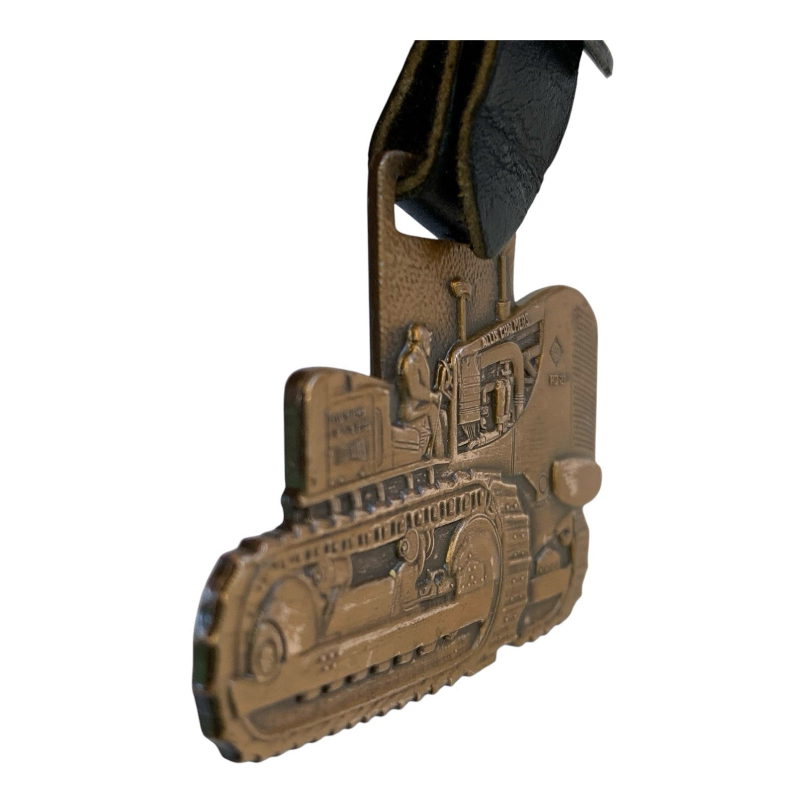 AC Allis Chalmers Equipment FOB Leather Strap Agriculture Farm Tractor Metal