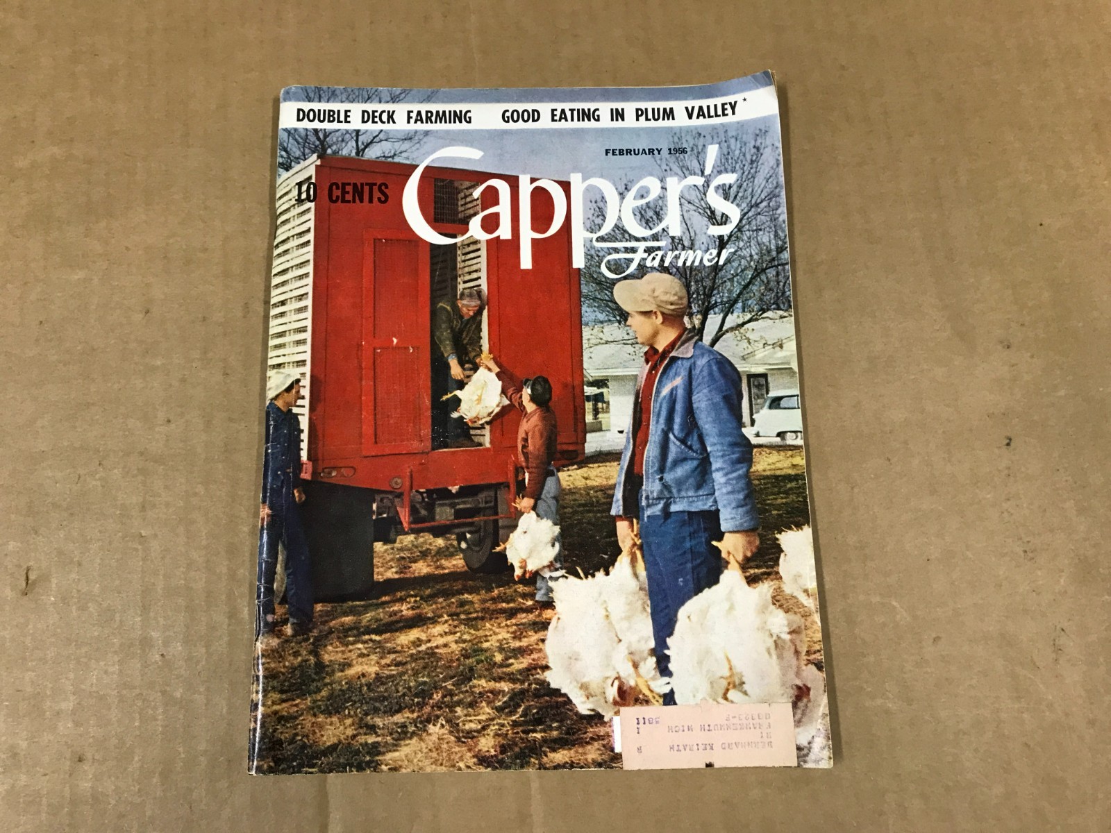 Vintage Capper&rsquo;s Farmer Magazine – February 1956