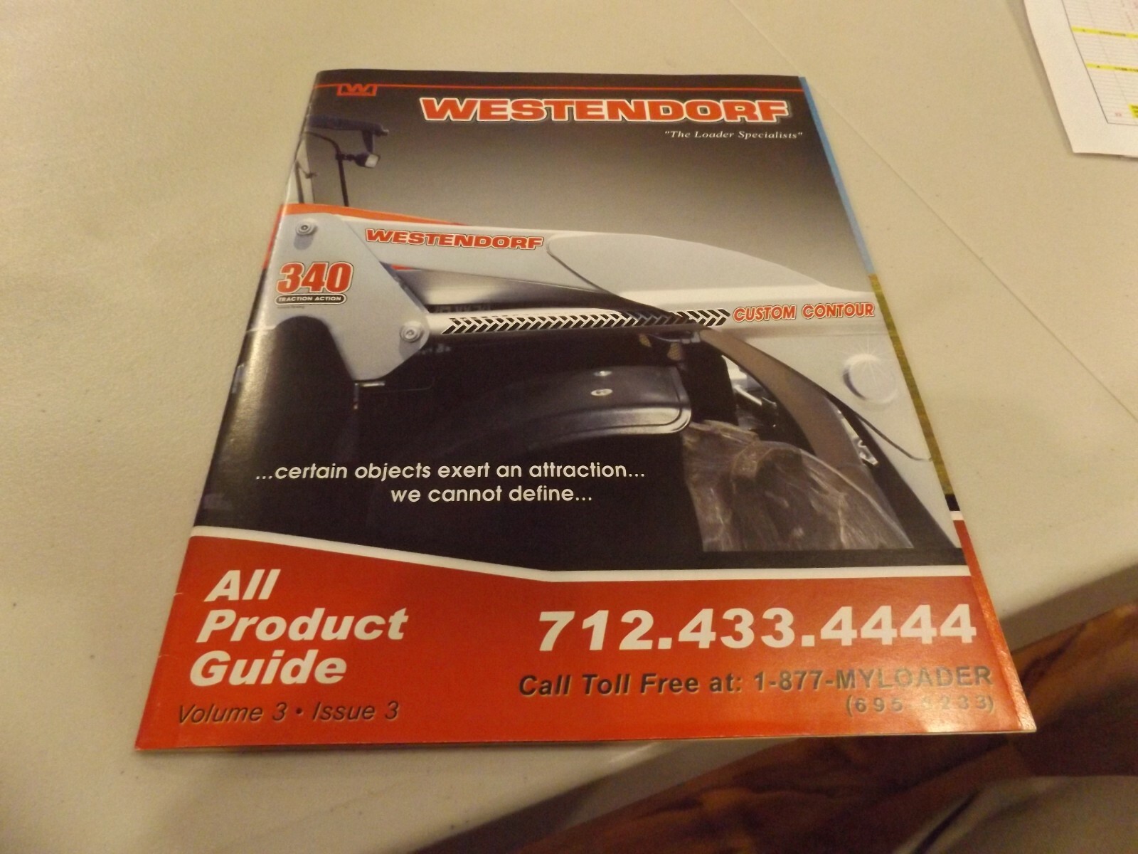 WESTENDORF « THE LOADER SPECIALISTS », LITERATURE #APG-010765M