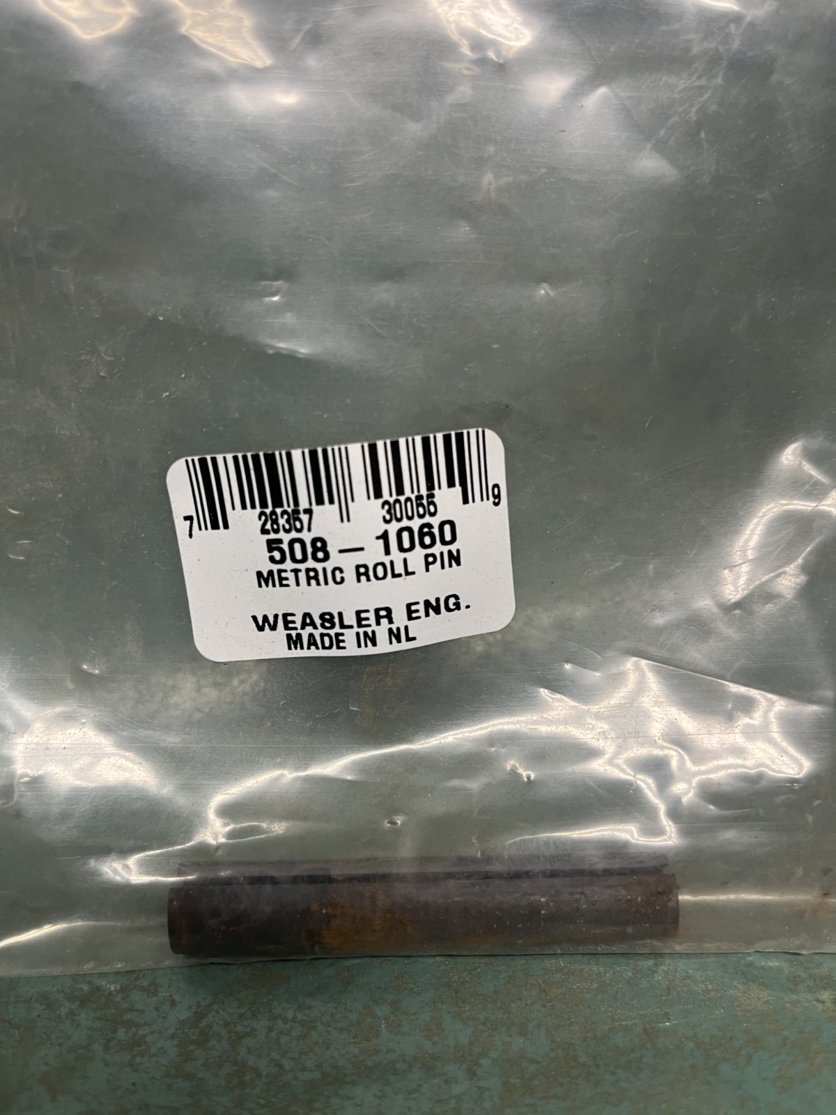 508-1060 Metric Roll Pin for Weasler