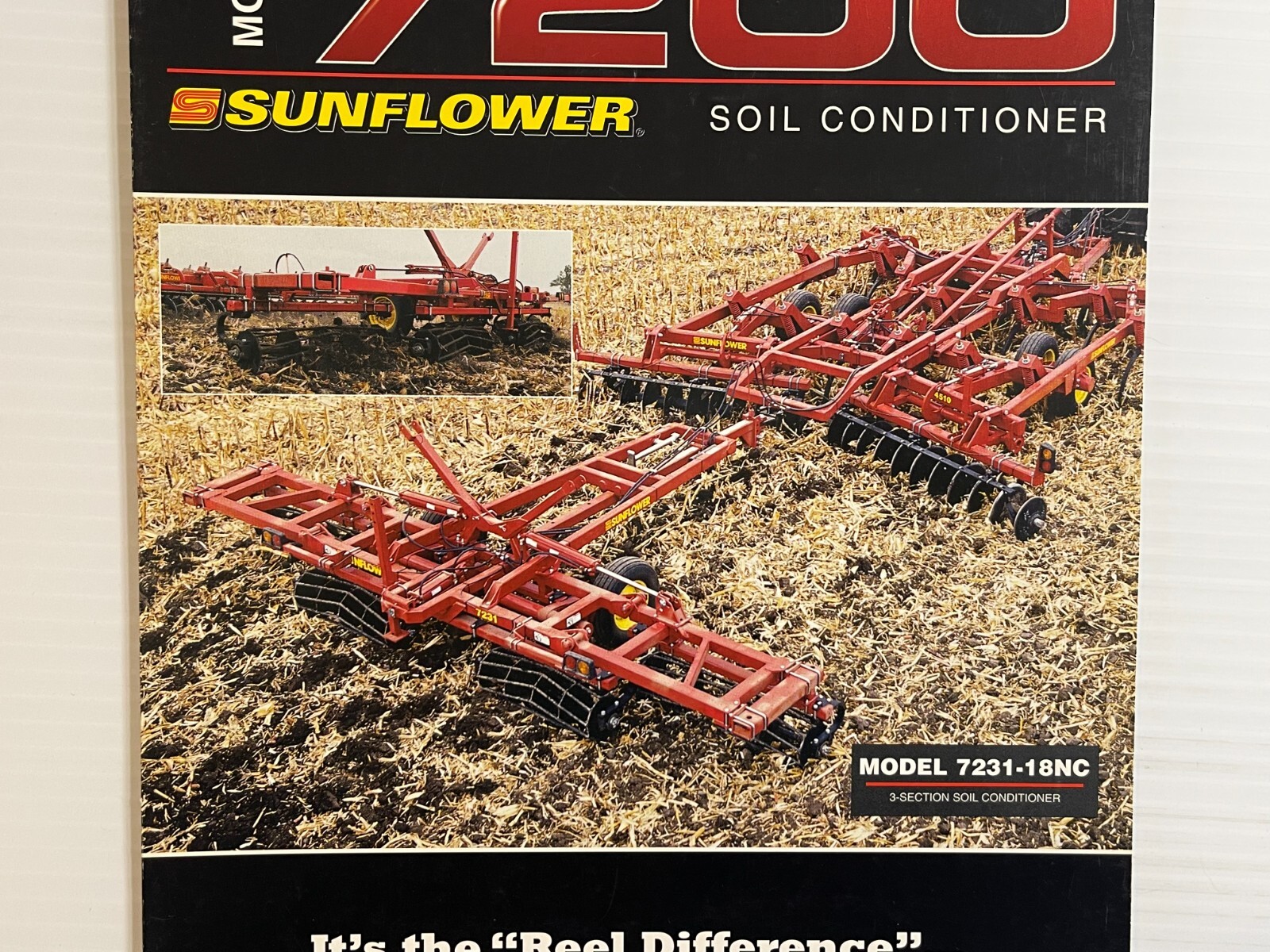Sunflower – 7200 Soil Conditioner – Sales Brochure *Original Brochure* 2000