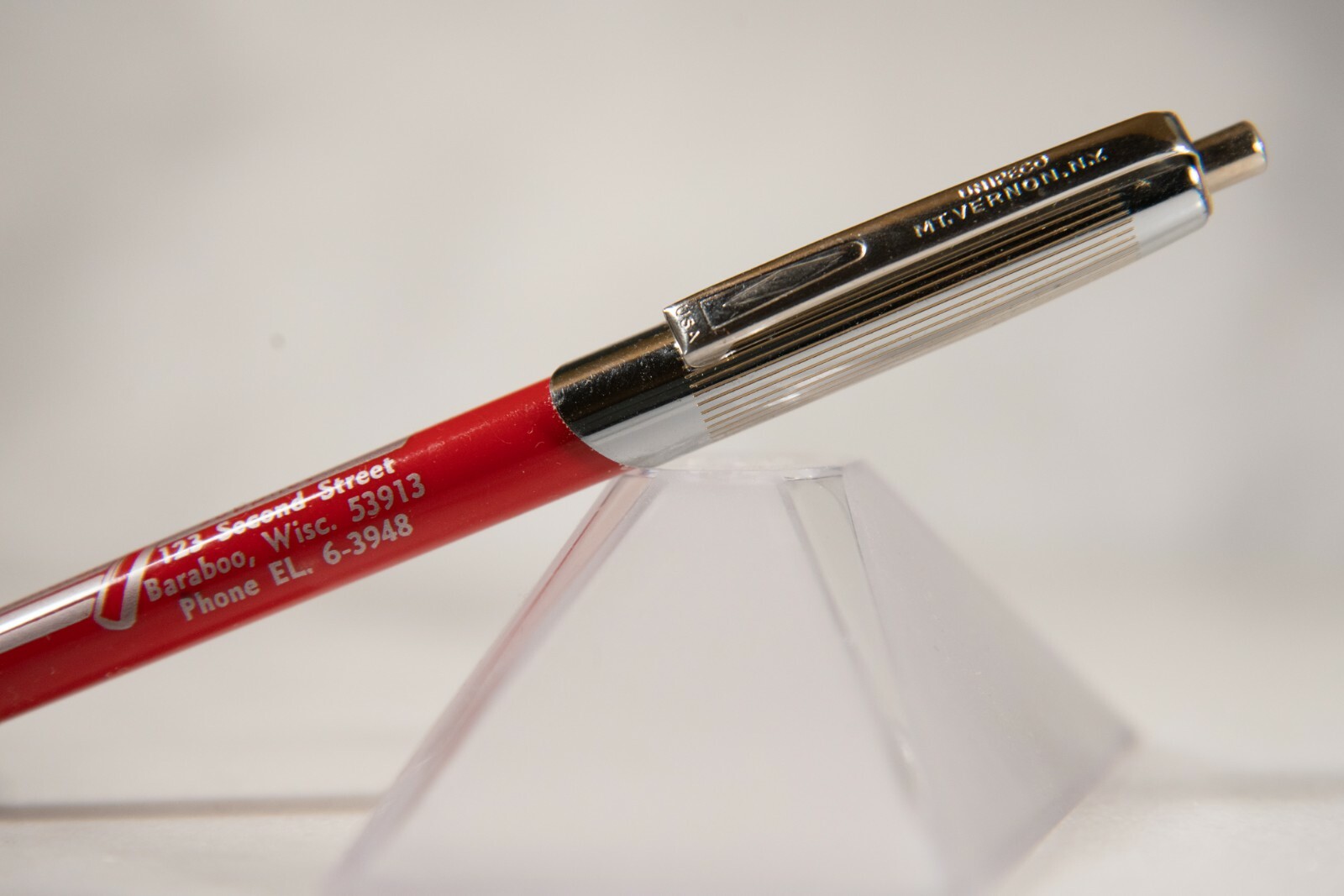 Insemikit Company Agricultural Supplies Baraboo Wisconsin Ballpoint Click Pen