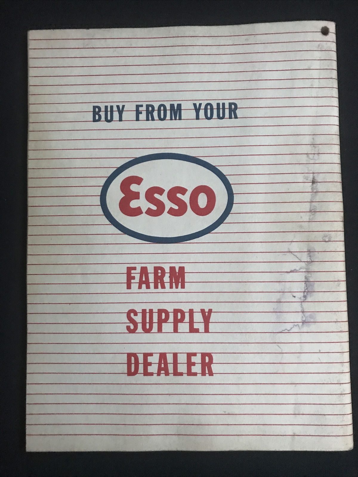 1947 Esso Farm Equipment Good Care Counts