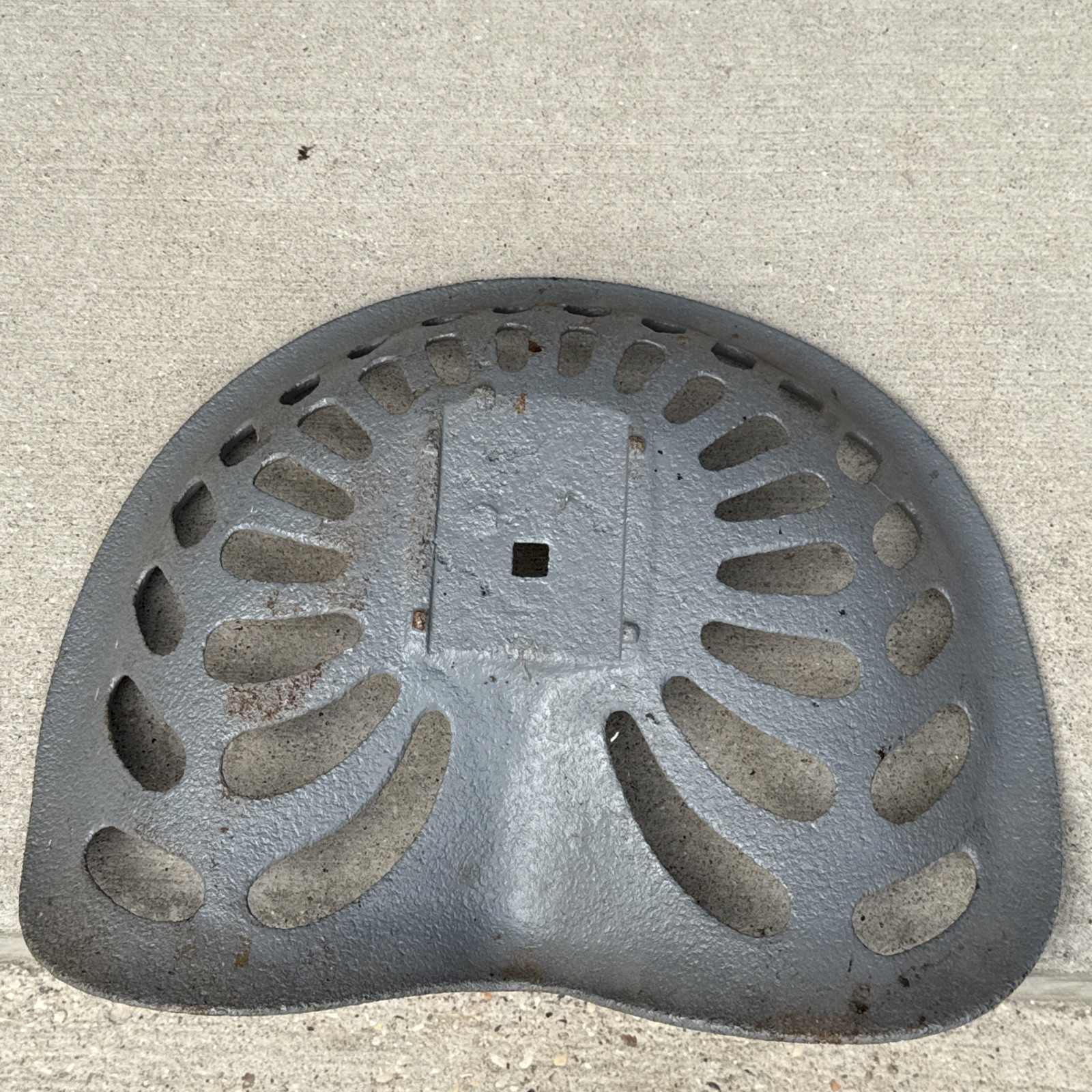 Vintage Cast Iron Tractor Seat Kingman Seat