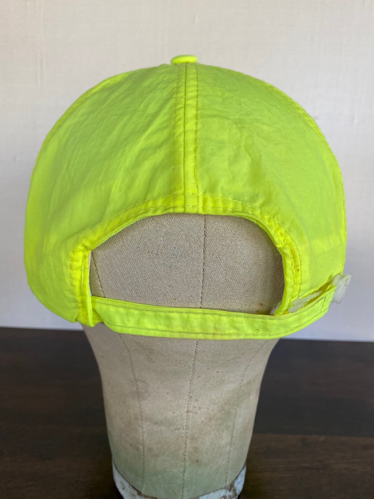 Vintage Beattie Kansas Co-Op Advertising Hat 75th Anniversary Neon Yellow Farm