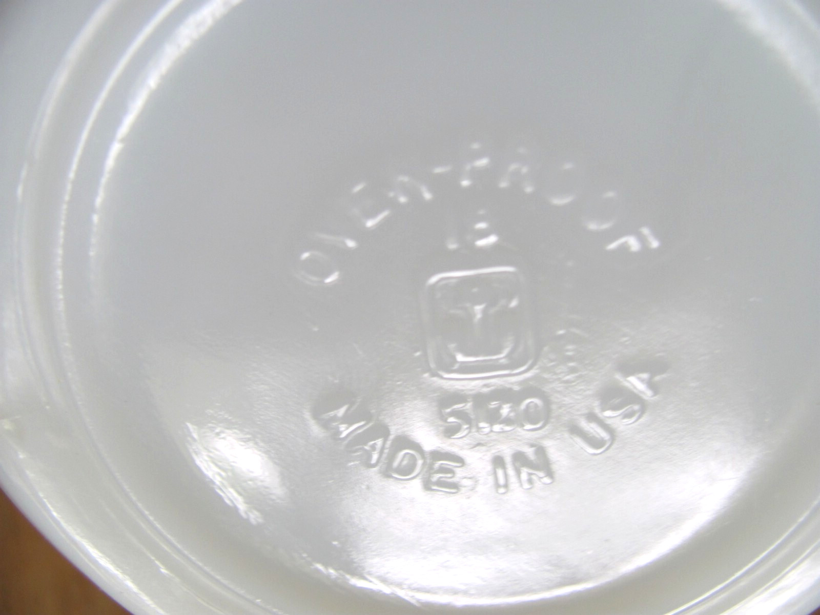 1981 MILK GLASS COFFEE CUP SAN ANTONIO TX LICA LAND IMPROVEMENT CONTRACTORS FARM