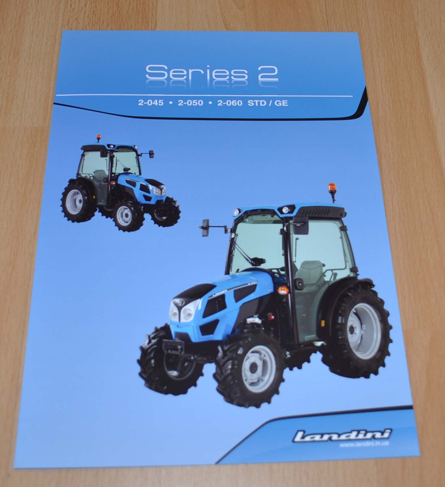 Landini Series 2 Tractor Agriculture Brochure Prospekt