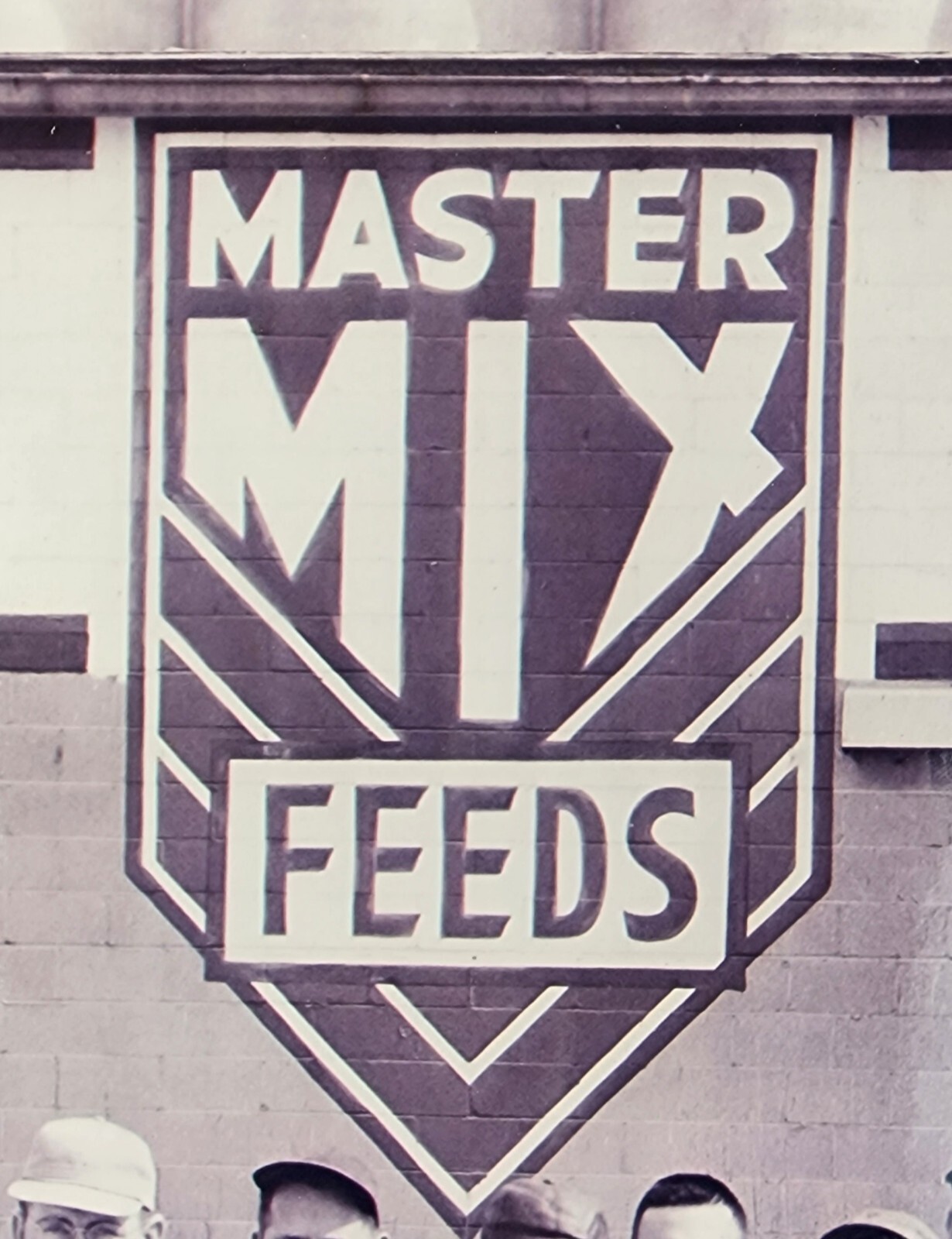 Vintage Photograph Master Mix Feeds McMillen Feed Mills Agri Business Labor