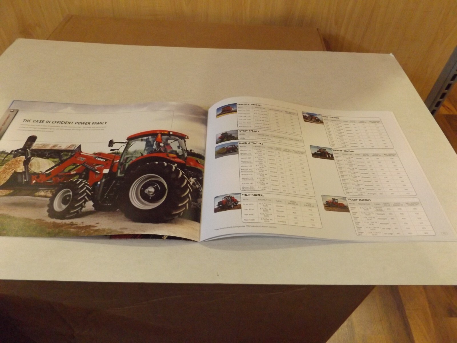 2012 CASE IH EFFICIENT POWER EP , LIT # CIH07241201