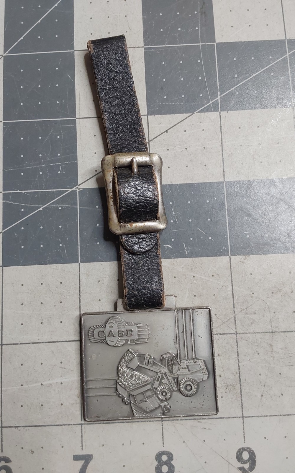 Watch Fob Case Front Endloader Dump Truck
