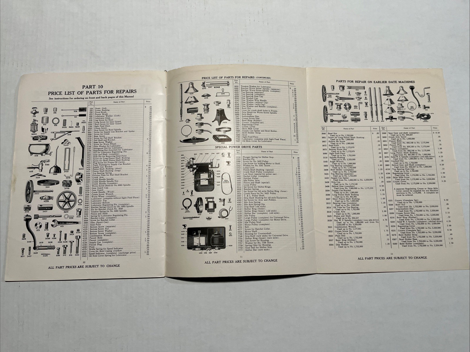 1920s De Laval No. 15 Cream Separator Operators Manual Dealer Brochure Farm
