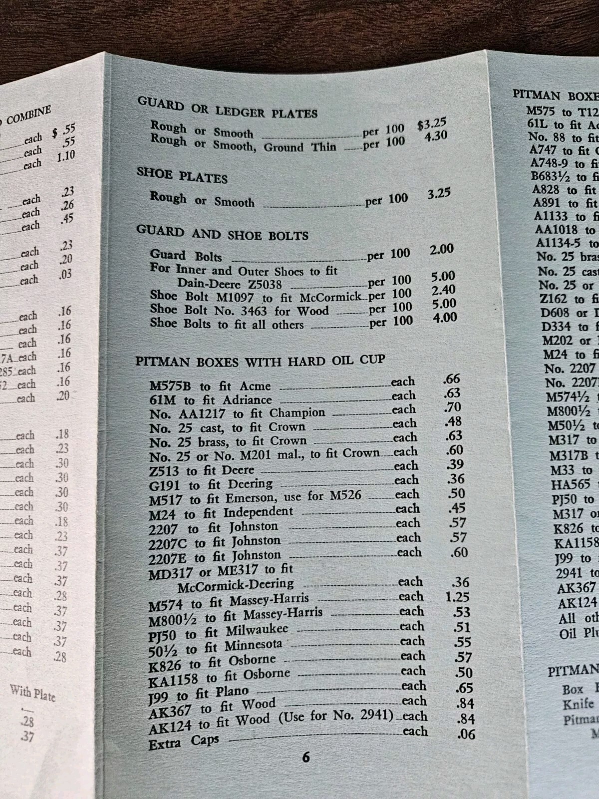 Antique 1934 Dealers Price List Brochure Beck Supply Company Columbus Ohio