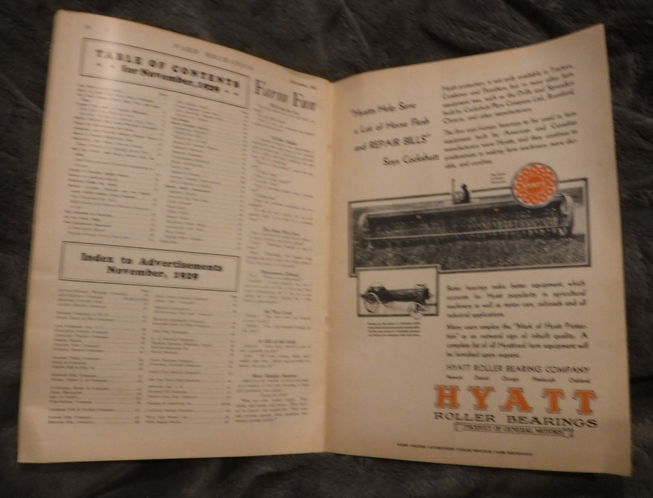 FARM MECHANICS NOVEMBER 1929 MAGAZINE ; SELL THE CREAM, HORSES, ELECTRIC,POULTRY